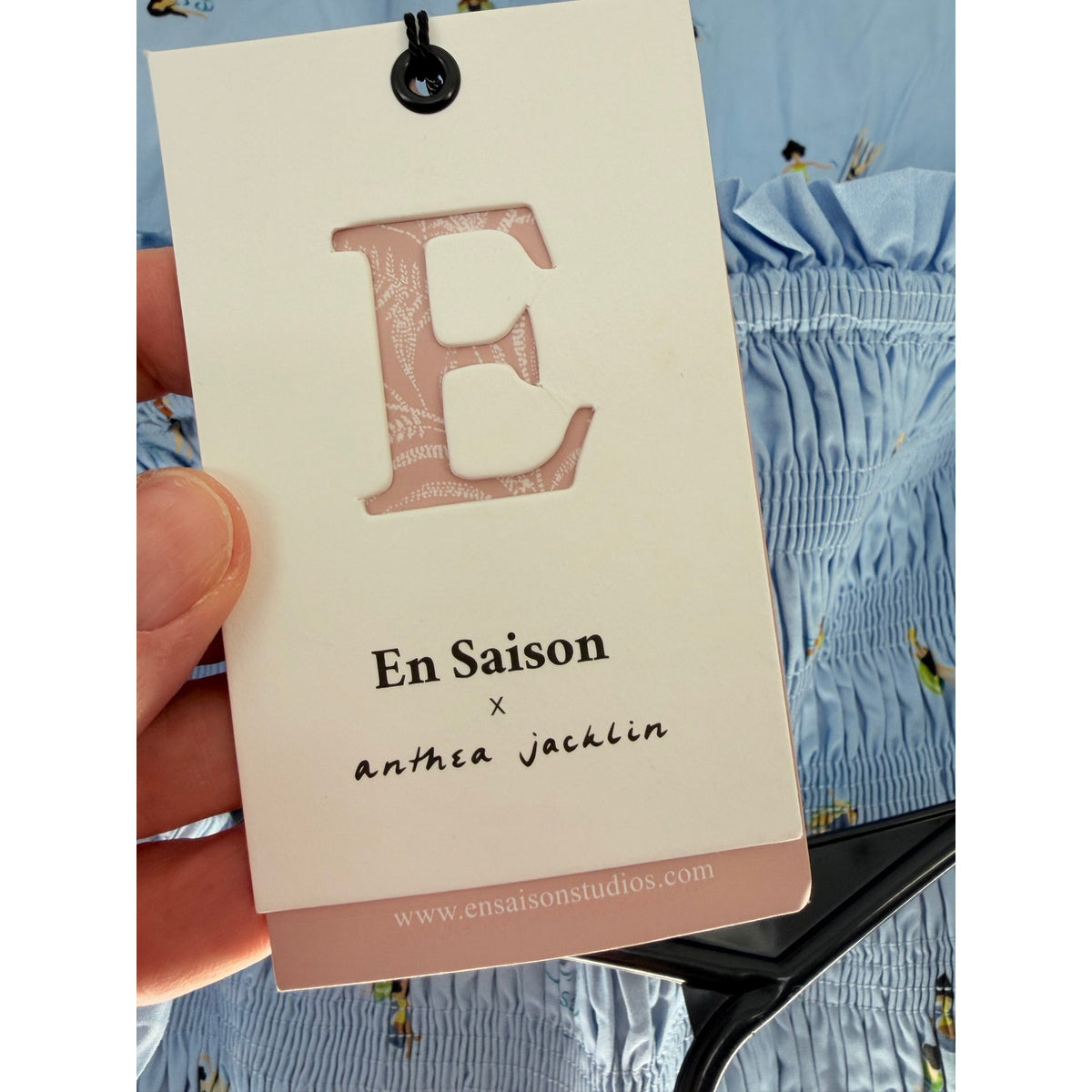 En Saison Zoey Off the Shoulder Mini Dress