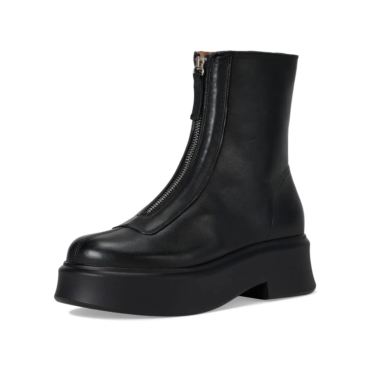 Steve Madden Jones Black Leather Boot