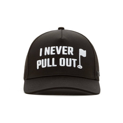 Bogey Bros Golf Co - I Never Pull Out - Performance Golf Hat - Snapback