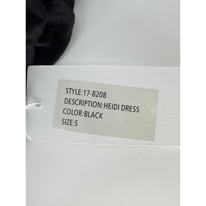 Ronny Kobo Black Heidi Dress