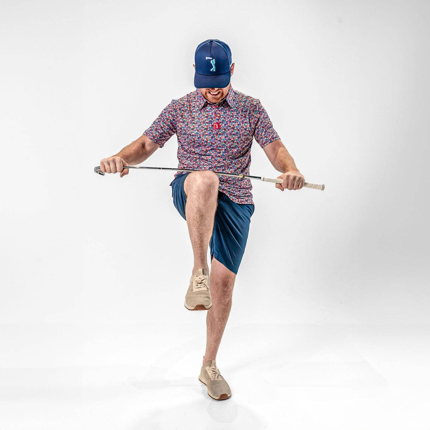 Bogey Bros Golf Co - Eyes Up Here - Shagadelic - Polo