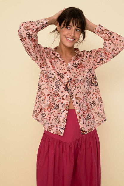 Sonmer Alexa Pink Blouse