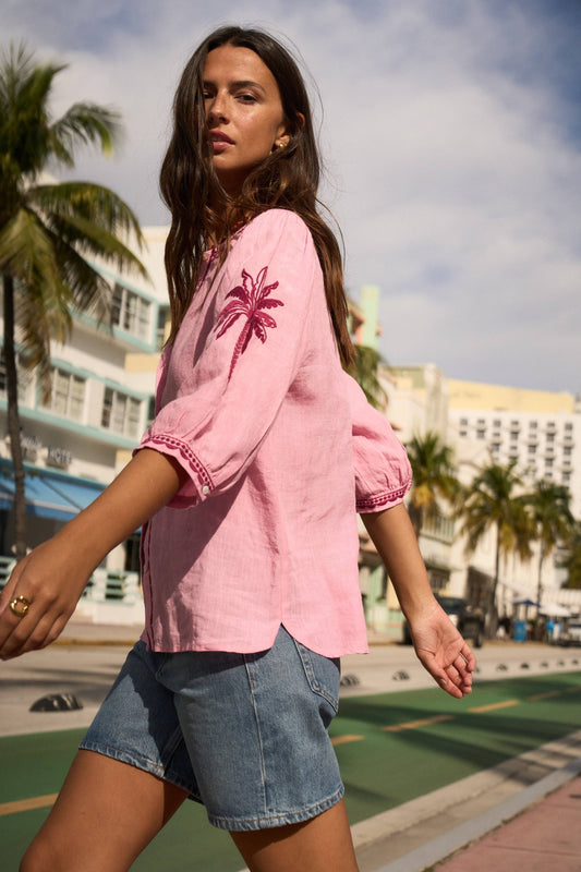Mily Blouse in Pink