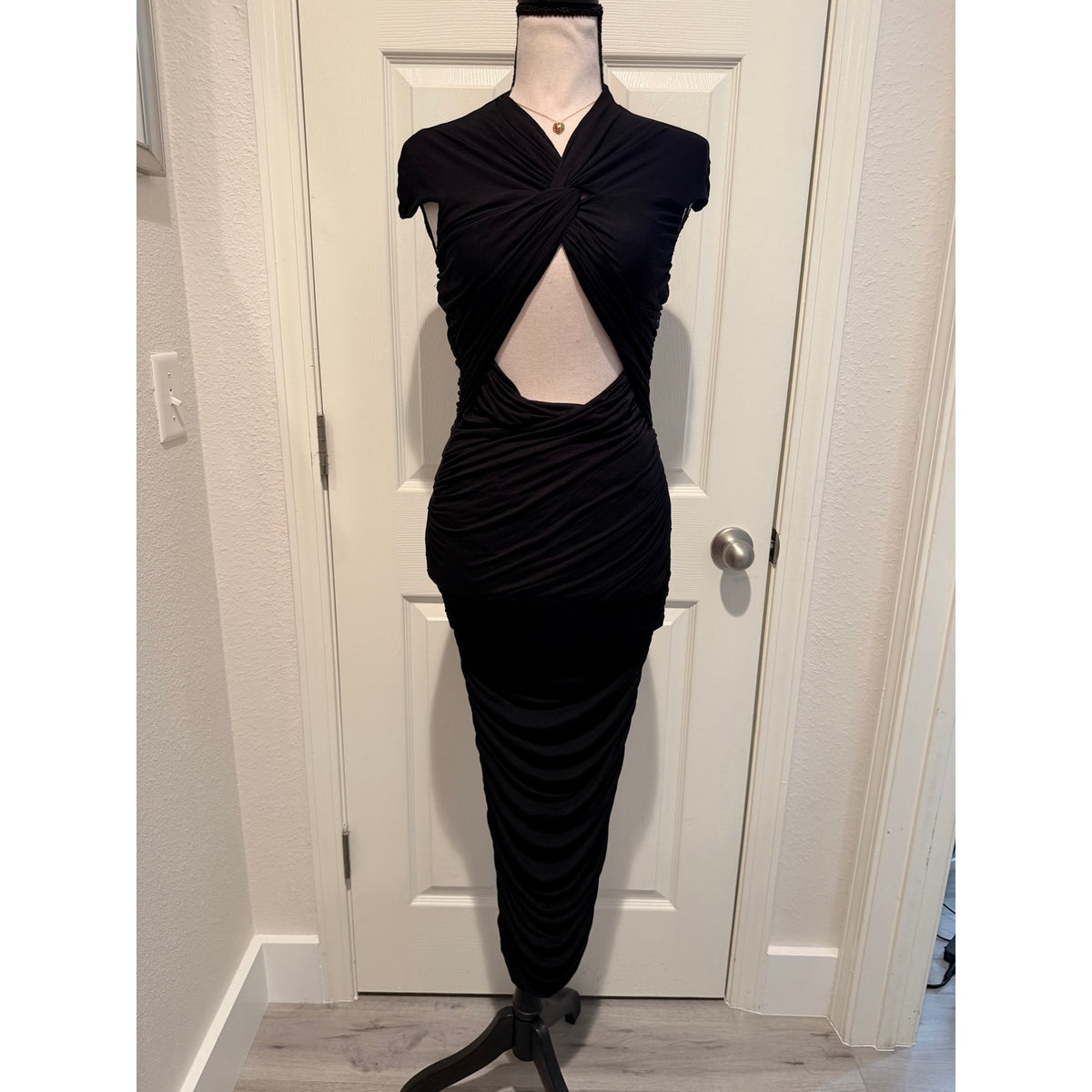 Ronny Kobo Black Heidi Dress