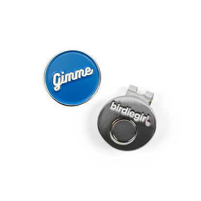 Birdie Girl Golf - Gimme Golf Ball Marker with Hat Clip