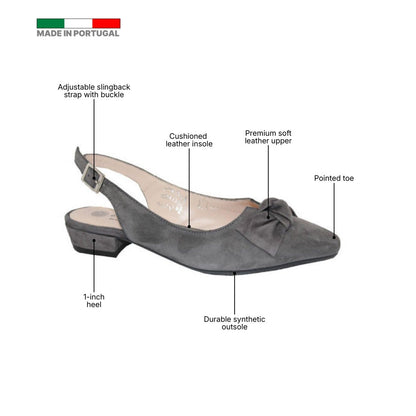 ERIC MICHAEL MELODY WOMEN'S HEEL in Grey