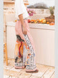 Rosa Clothing - Resort Style landscape printed wide leg pant