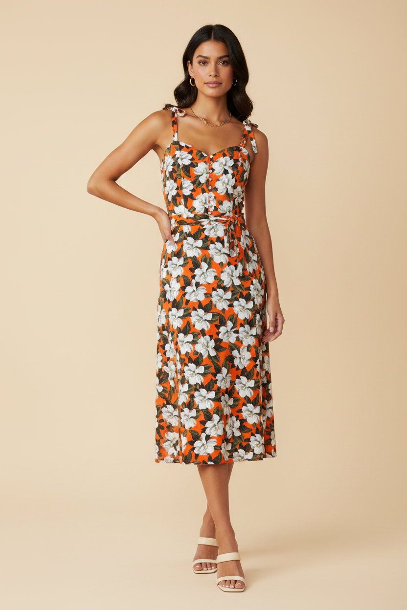 Alice + Olivia Floral Print Skirt Set