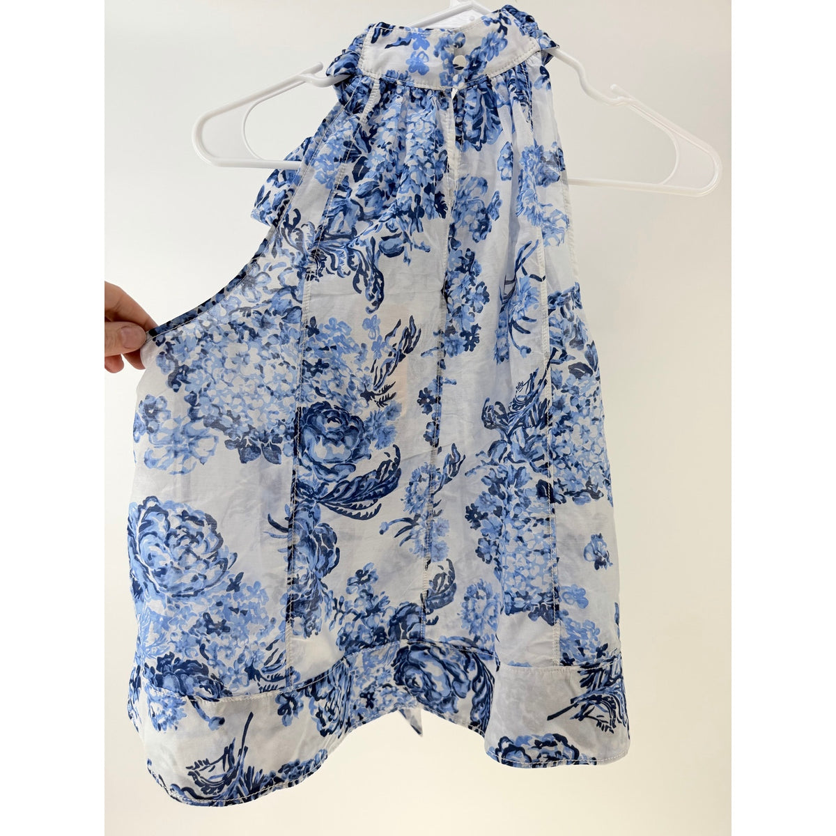 Cinq á Sept Coastal Bouquet Rashan Top - Size S