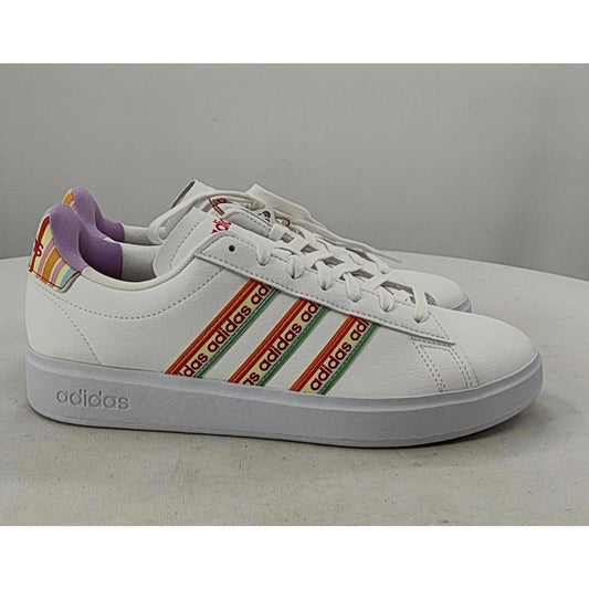 Farm Rio x Adidas Grand Court 2 White Women’s Sneaker, Size 8.5