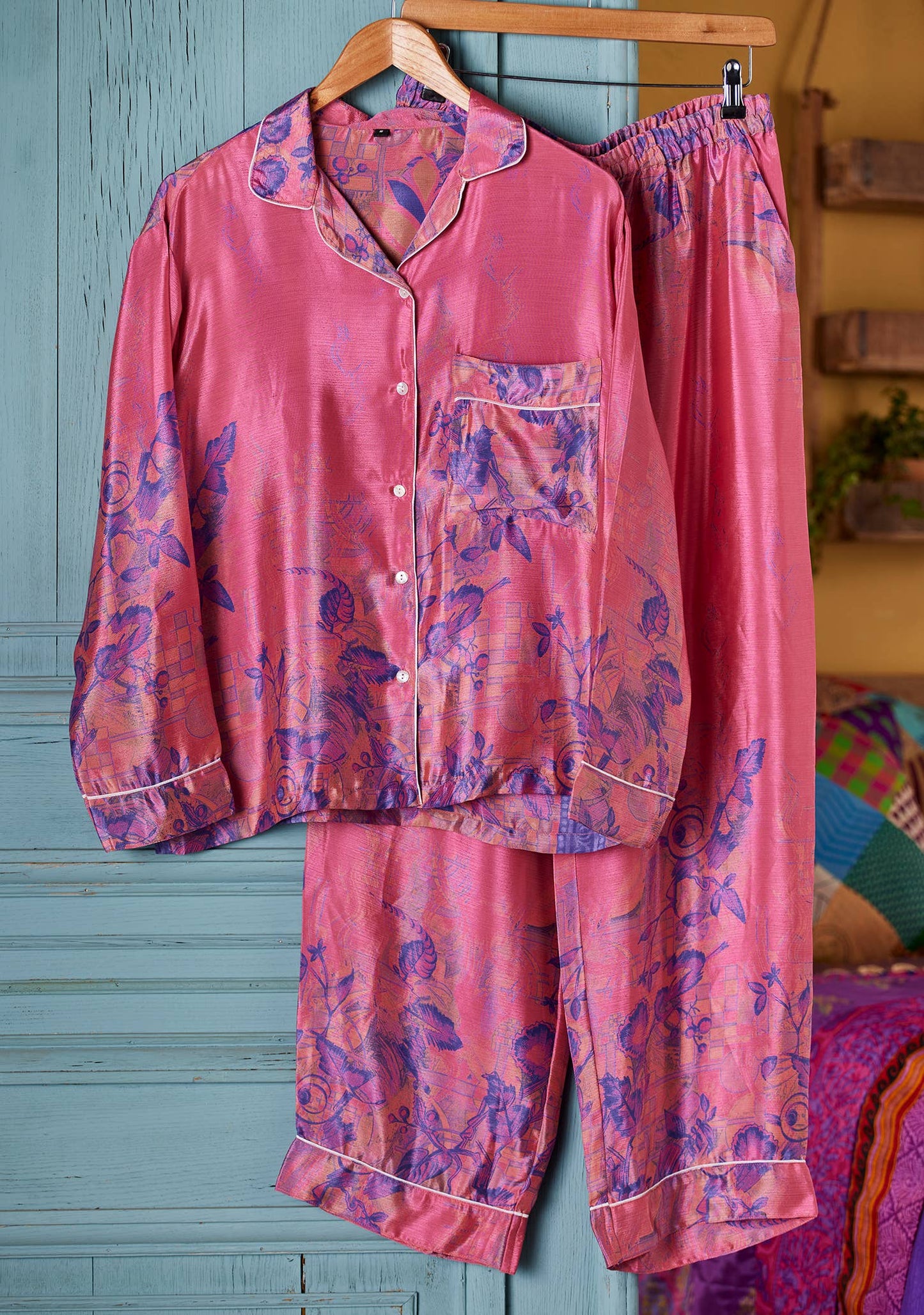 Namaste Recycled Sari Pajamas