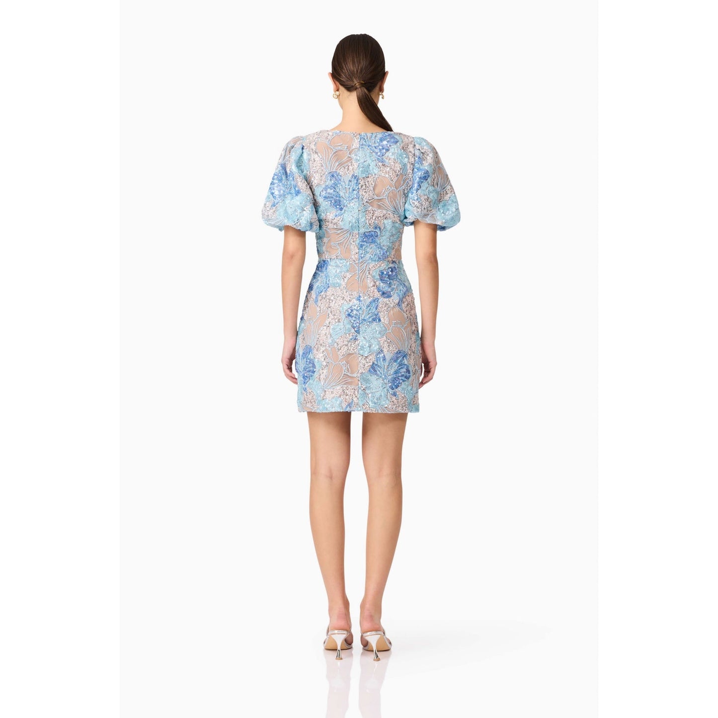 Elliatt Leoni Puff Sleeve Mini Dress