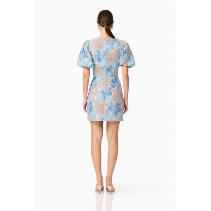 Elliatt Leoni Puff Sleeve Mini Dress