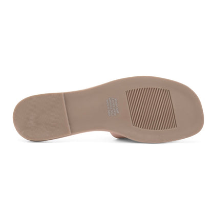 Coconut by Matisse Moonlight Slide Sandal in Nude