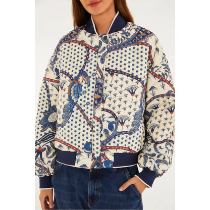 Farm Rio Riviera Reversible Scarf Jacket