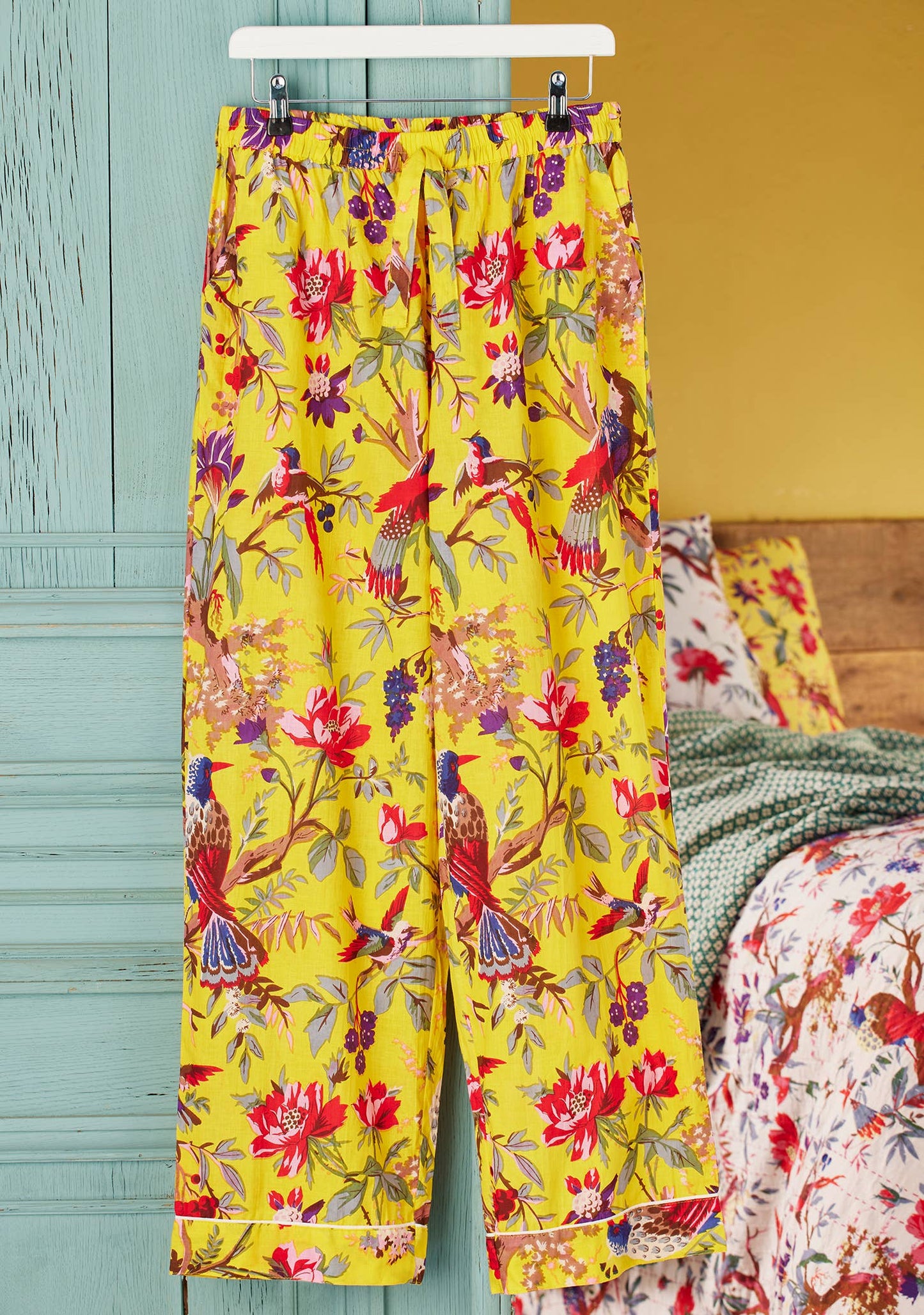 Namaste Bird Of Paradise Pajamas