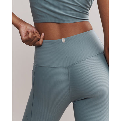 Rhone Blue Ripple 7/8 Pocket Legging