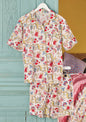 Namaste Shvanthi Block Print Short Pajamas