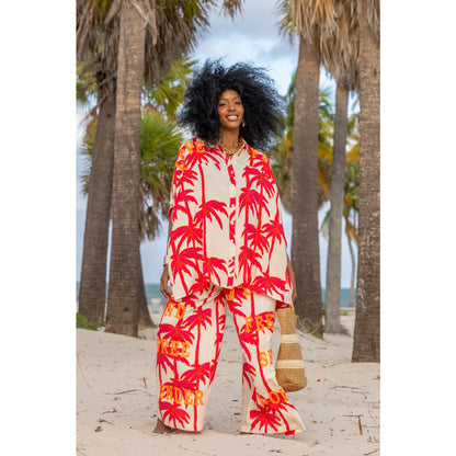 Gold & Silver Paris Lost in Paradise Oversized Pants