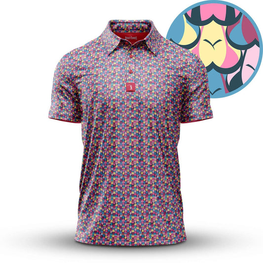 Bogey Bros Golf Co - Eyes Up Here - Shagadelic - Polo