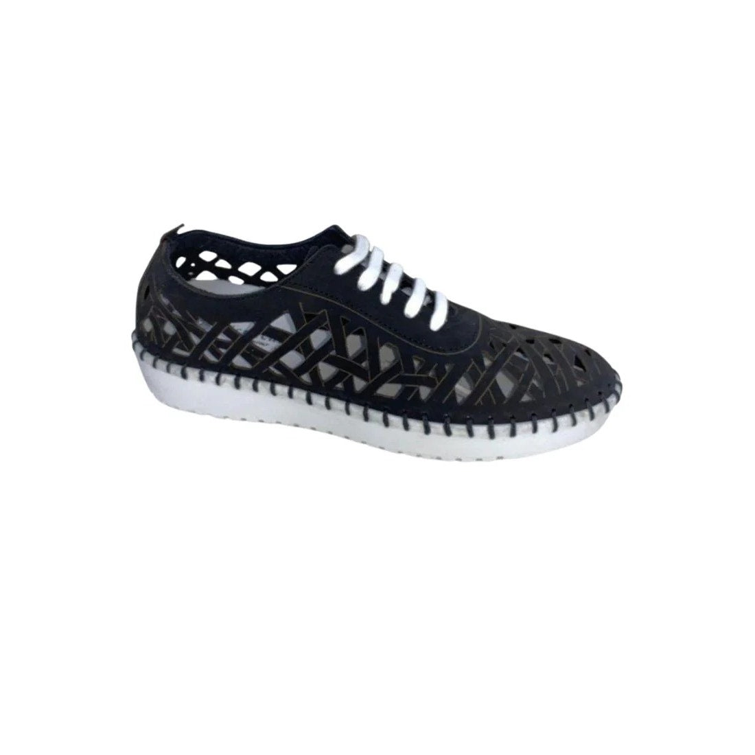 ERIC MICHAEL DOLORES WOMEN'S SNEAKER in Black