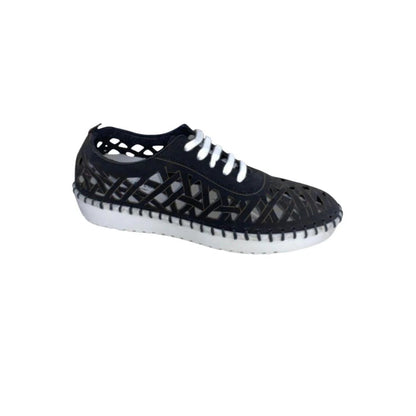 ERIC MICHAEL DOLORES WOMEN'S SNEAKER in Black