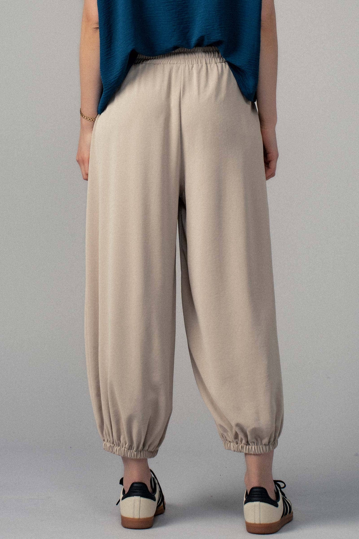 Urban Daizy Boho Relaxed Fit Elastic Cuff Pants