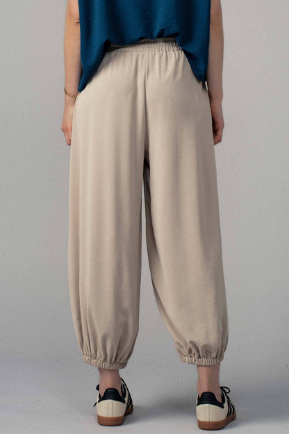 Urban Daizy Boho Relaxed Fit Elastic Cuff Pants